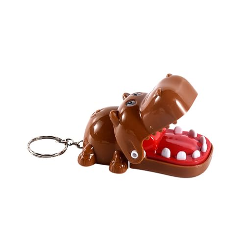 Alligator Bissspielzeug - Alligator Spielzeug Schlüsselanhänger Zahnarzt Spiel,Lustiges Crocodile Chomp Game Prank Toys Party Supplies, Push Teeth Down