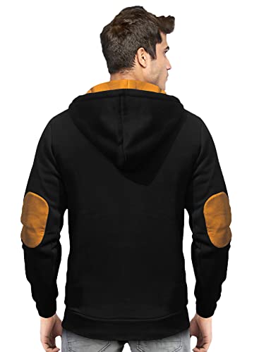 Image of EYEBOGLER Mens Casual Solid Hooded Neck Full Sleeve Sweatshirt