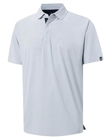 MAELREG-Amazon M MAELREG Mens Golf Shirts Short Sleeve Performance Moisture Wicking Dry Fit Collared… — $26.95 (25% off)