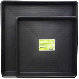 Hydrogarden Garland 80 x 80cm Square Tray, Black