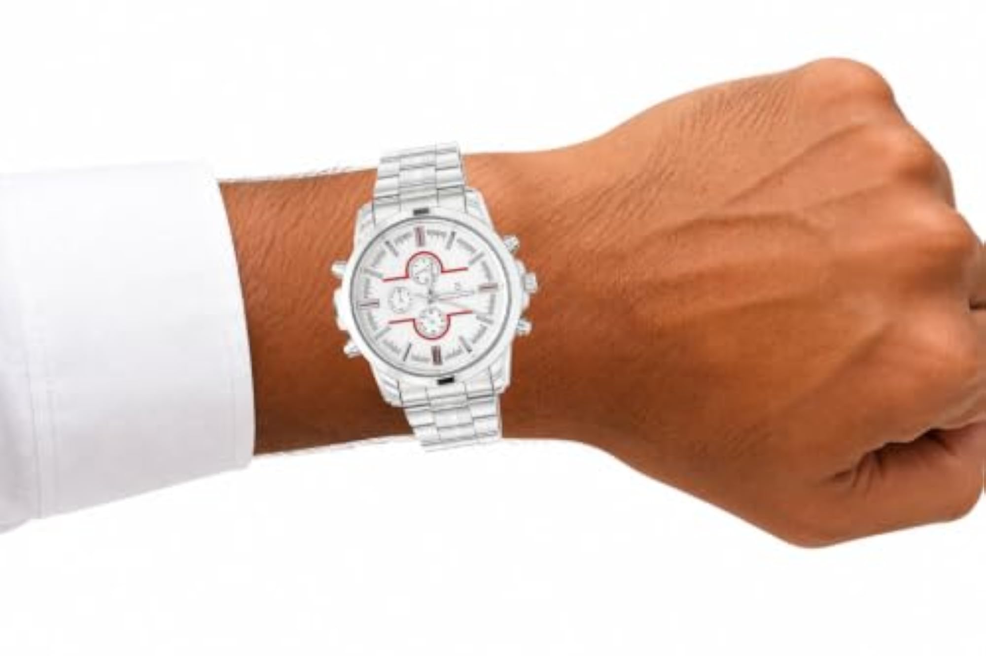 Men's Premium Analog Wrist Watch with Roman Number Markers