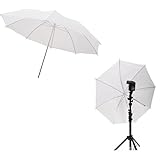 33 Zoll Weißer, Durchscheinender, Weicher Regenschirm für Foto- und Videostudioaufnahmen, Fotografie, Foto, Videostudio, Beleuchtung, Blitz, Weicher Regenschirm