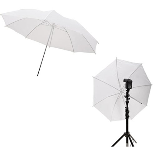 Image of Photography Umbrella, 33in Soft Diffuser Translucent Photo Umbrella Flash Umbrella with 0.3in Shaft Diameter Studio Lighting Equipment for Photo and Video Studio