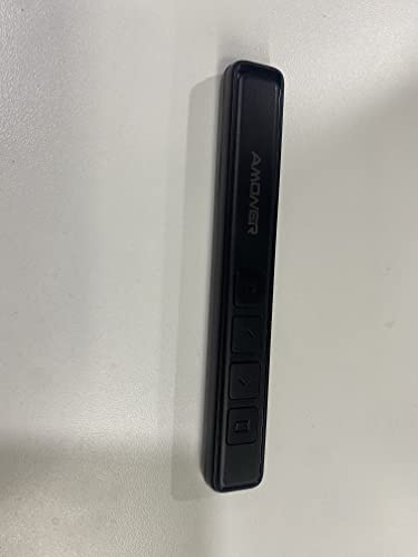 Amoner Computer Cursor Control Devices SoftwareBased Multifunction Presentation Clicker Remote with GreenLaser