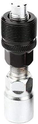 Miniatura 4 de YOUHO Extractor de manivela de bicicleta, kit de herramientas de reparación de llaves extractoras de manivela, cadena de rueda libre, herramienta de