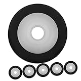 Gadpiparty 6 Stück Andruckrollen Kassettenspieler Andruckrolle Aus Kunststoff Für Audio Und Videorekorder Reparatur Zubehör