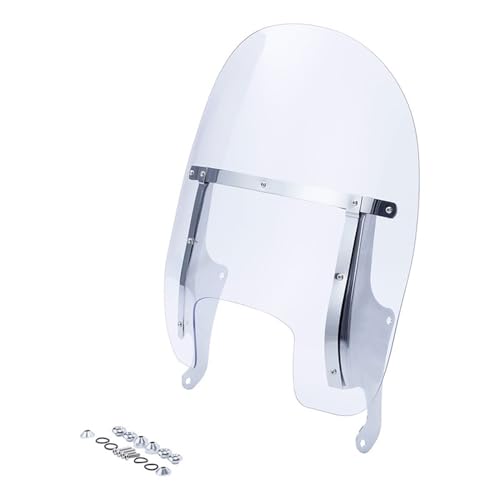 Déflecteur pare-brise 19 pouces moto Fat Boy pour les longs voyages