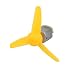 Aexit DC 12V Electrical equipment 0.04A 17000RPM High Torque Motor Propeller 80mmx2mm for Model Aircraft