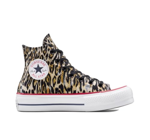 Converse Ctas Lift Hi Black White Red en 36 : vos baskets à plateforme pour le style urbain