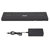 EQUIPO APLICABLE: Este divisor de interfaz multimedia de alta definición es adecuado para dispositivos de fuente UHD como 4K para AppleTV, reproductores de BluRay, decodificadores y consolas de juegos 4K.