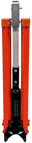 orangegear 3634 x 3634 mutcd ttc compliant orange mesh rollup traffic control sign fiberglass ribs amp steel single spring sign stand kit custom