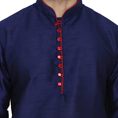 Image of Royal Kurta Men's Cotton Silk Kurta Pyjama Set