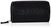 Produktbild Calvin Klein Punched Lrg Dbl Ziparound, Damen Geldbörse, Schwarz (Black), 12x5x20 cm (W x H L)