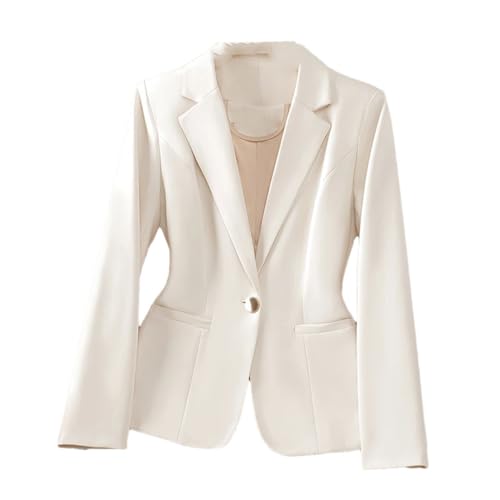 Womens EN8 Blazer High End Professional Slim Jacket Office Lady Work Coat Tops