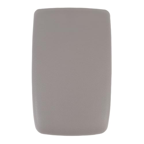 NDNCZDHC Center Console Armrest Lid Cover 58905-0E040 PU Stylish Look Enhanced Comfort Center Console Armrest Lid Top Pad Gray