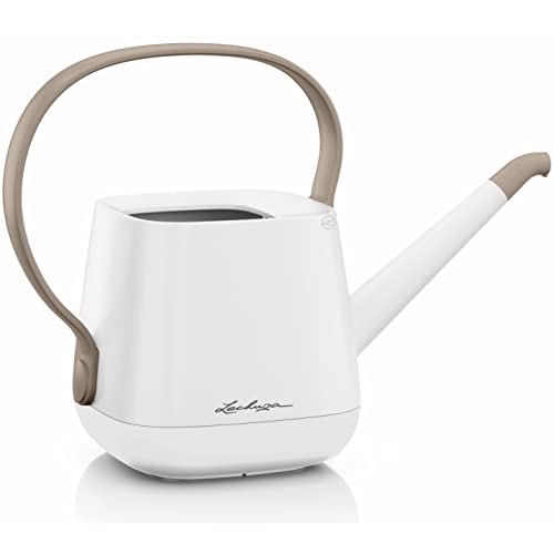 LECHUZA YULA Gießkanne1,7l weiß-taupe, 30x14x22 cm