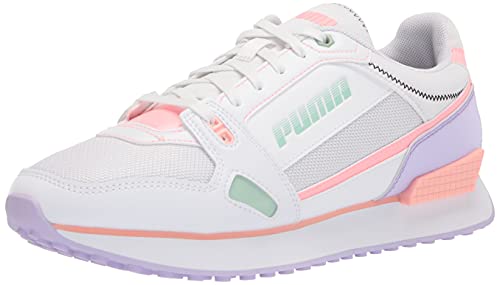 Image of PUMA Womens Mile Rider Sn WN's Sneakers Shoes - Pink