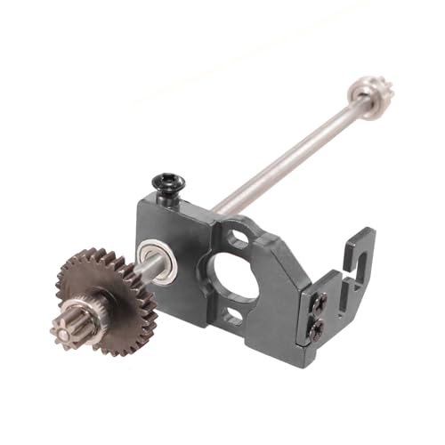 Arbre central d'engrenage métal et support usiné CNC pour châssis RC WLtoys K989 K969