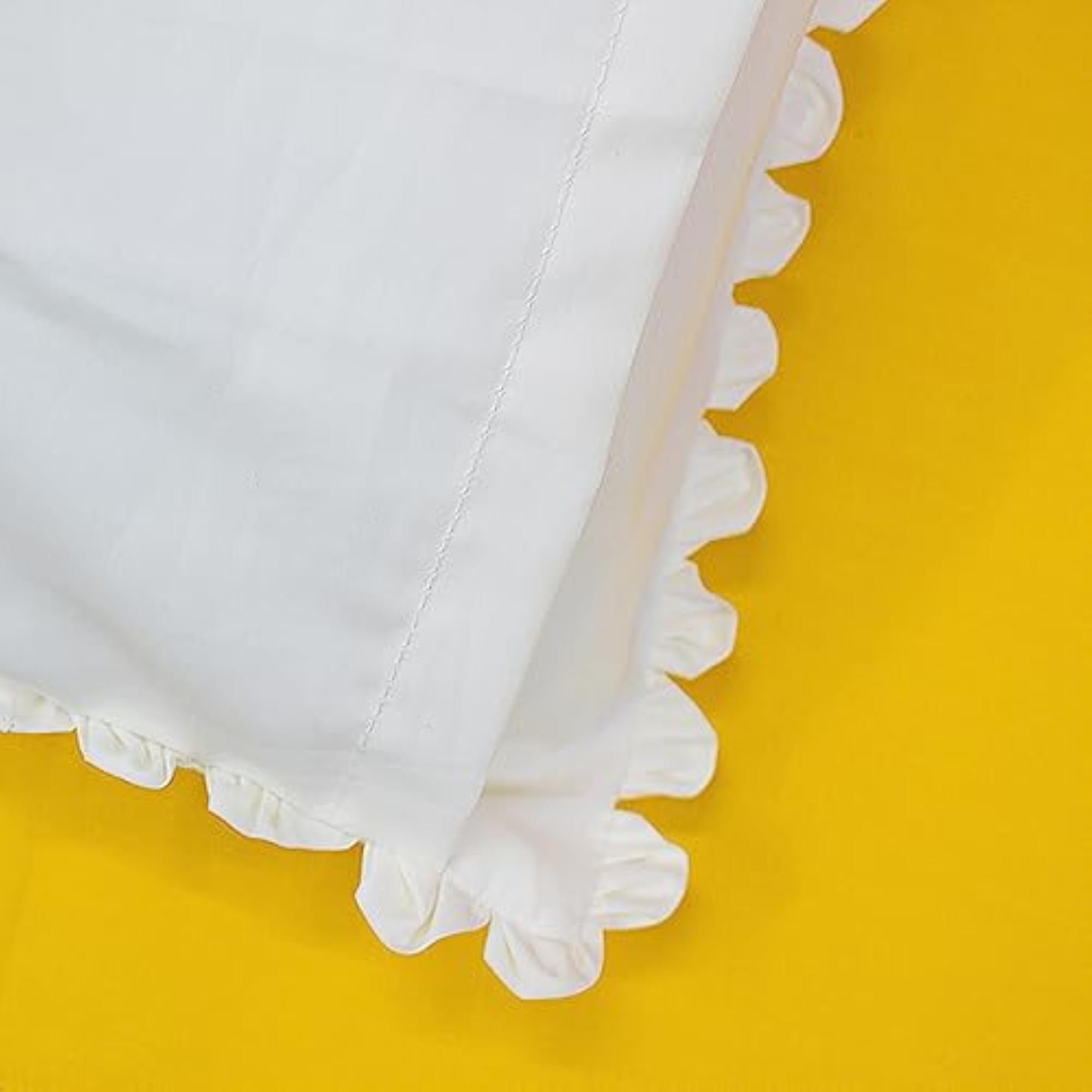Plain Soft & Premium White Pillow Cover