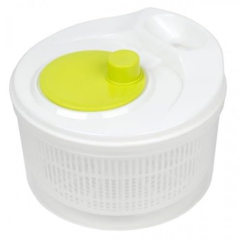 Premium White Salad Spinner - 23x23x15.5 cm Kitchen Tool - Image 2