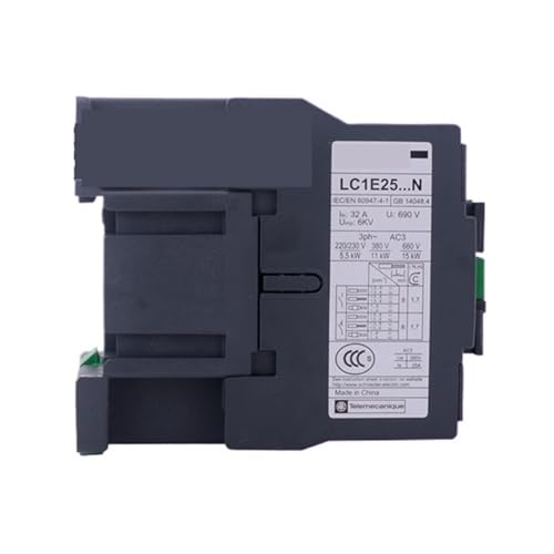 Contacteur AC 25A LC1E2501F5N appareillage électrique industriel commande 110V triphasé