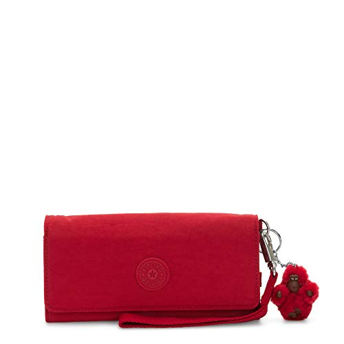 Image of Kipling Rubi Large Wristlet Wallet Cherry Tonal