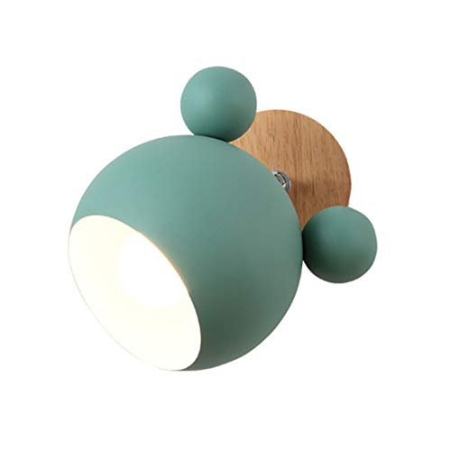 Lámpara de pared interior E27 regulable para pasillo y cabecera