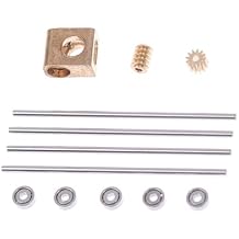 Small 90 Transmission Box Featuring 90 Degree Turn 12x Reduction and Energy Efficient for Craft Car Models