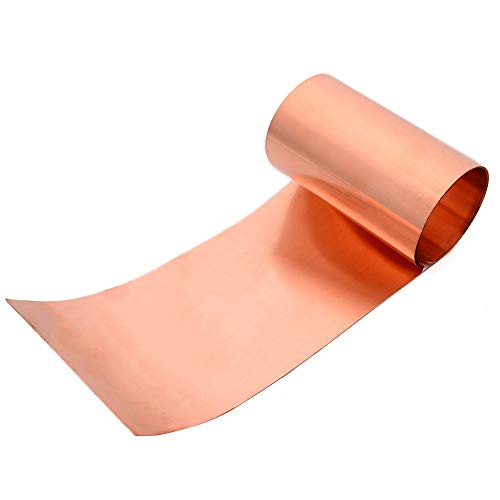 1pc 0.2mm Thickness Copper Sheet Roll High Purity Pure Copper Cu Metal Sheet Foil Plate 100mmx1000mm2