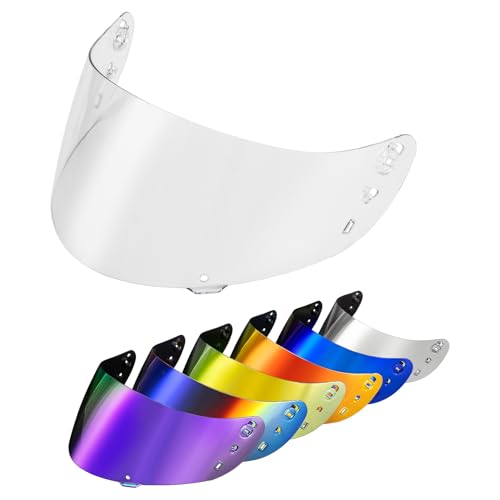 Image of PSLER Shatterproof Helmet Visor for Airform Airmada Airframe,Transparent