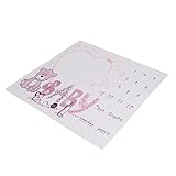 Ligero y portátil: la manta para bebés es liviana y portátil, fácil de almacenar y transportar, suave y no irritante, es un buen regalo para recién nacidos y nuevas madres.