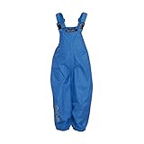 Diese tolle Regenlatzhose lässt keine Wünsche offen. Sie ist der ideale Begleiter für den Kindergarten oder Freizeit. - gute Passform, die hohe Bewegungsfreiheit und Funktionalität miteinander verbindet - Wasserdicht: 5.000 mm H20, Atmungsaktiv 5000 g - verschweiste Nähte - Gummizugbündchen an den Beinen - verstellbare Weitenregulierung per Druckknöpfe - abnehmbares, regulierbares Gummiband unter dem Fuß - Reflektoren zu besseren Sichtbarkeit im Dunklen Fällt größer aus!