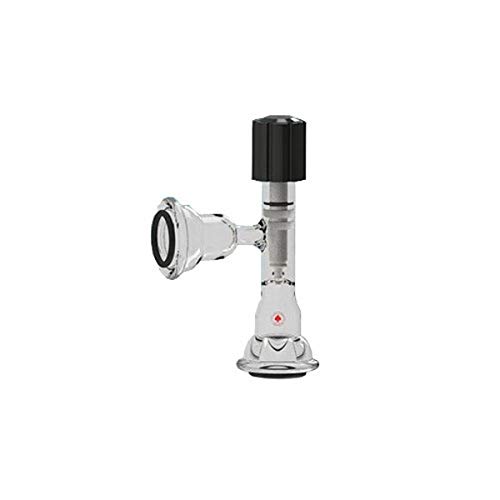 Verre borosilicate ACE 8105-100 avec valve adaptateur 0-10 mm et joints toriques No-air pour labo