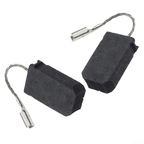 Escobillas de carbón de repuesto para amoladoras angulares GWS 14-150 CI y GWS 10-125 - Paquete de 2, compatible con números de pieza 1607014176, 1607014
