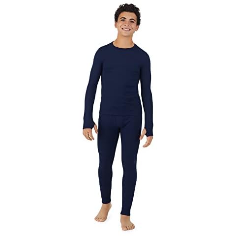 Cuddl Duds Boys Thermal Underwear Set Cover