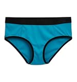 TomboyX Tucking Hiding Hipster Underwear, Secure Compression for Transgender MTF, Gaff Shaping Panties, Size Inclusive -Medium/Caribbean Sea