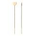 Produktbild SOKOLOV Jewelry 585 Gold Schmuck Damen Ohrhänger mit Herz I Edle Ohrringe Hängend Lang 5,5 cm I Echtschmuck Damen Gold 585 I Exklusiver Designer Markenschmuck Damen-Schmuck Ohrschmuck Echt Gold