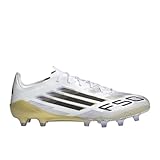 adidas Mens F50 Elite Artificial Ground Soccer Cleats - White - Size 8 M