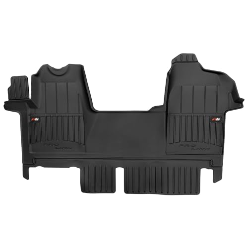 MOTOS Tapis de Sol Caoutchouc pour Renault Master III 2010-2019 Améliorez Votre Confort de Voyage avec Le Tapis Noir antidérapant Auto 3D- Tapis Voiture Tous...