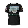 Man's Y.E.S Rock Band T-Shirts Casual Summer Tees Crewneck Short Sleeve Shirts with Multi-Side Prints Multicoloured M #5