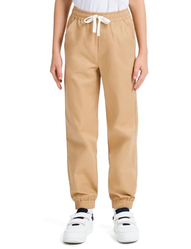 KEREDA Boys Uniform Pants Twill Pull On Jogger Pants for Boys School Clothes with Pockets4