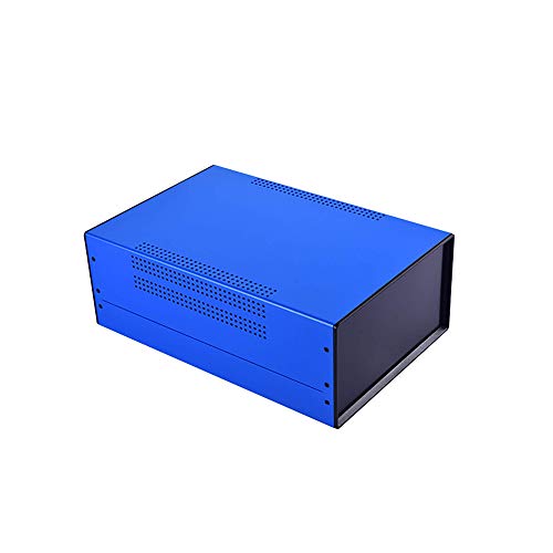 Caja de hierro Bahar Enclosure Electrónica Metal Case Industrial Escritorio Caja Cover