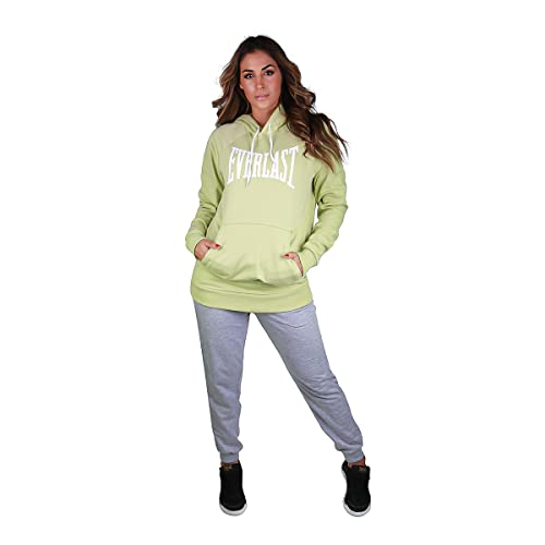 Moletom Casual Confort Everlast Fem Verde/Preto G