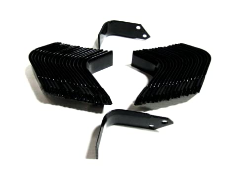 Pro Parts Place PPP 36 Tiller tines Blades Compatible with King Kutter 505036 fits TG48 TG-48 18L & 18R 36 Total