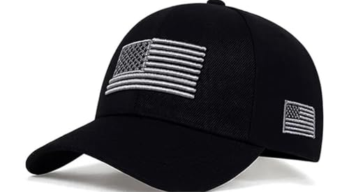 Image of FGSS Patriotic Baseball-Caps USA-Flag Hat Unisex 4th-July Baseball Hat
