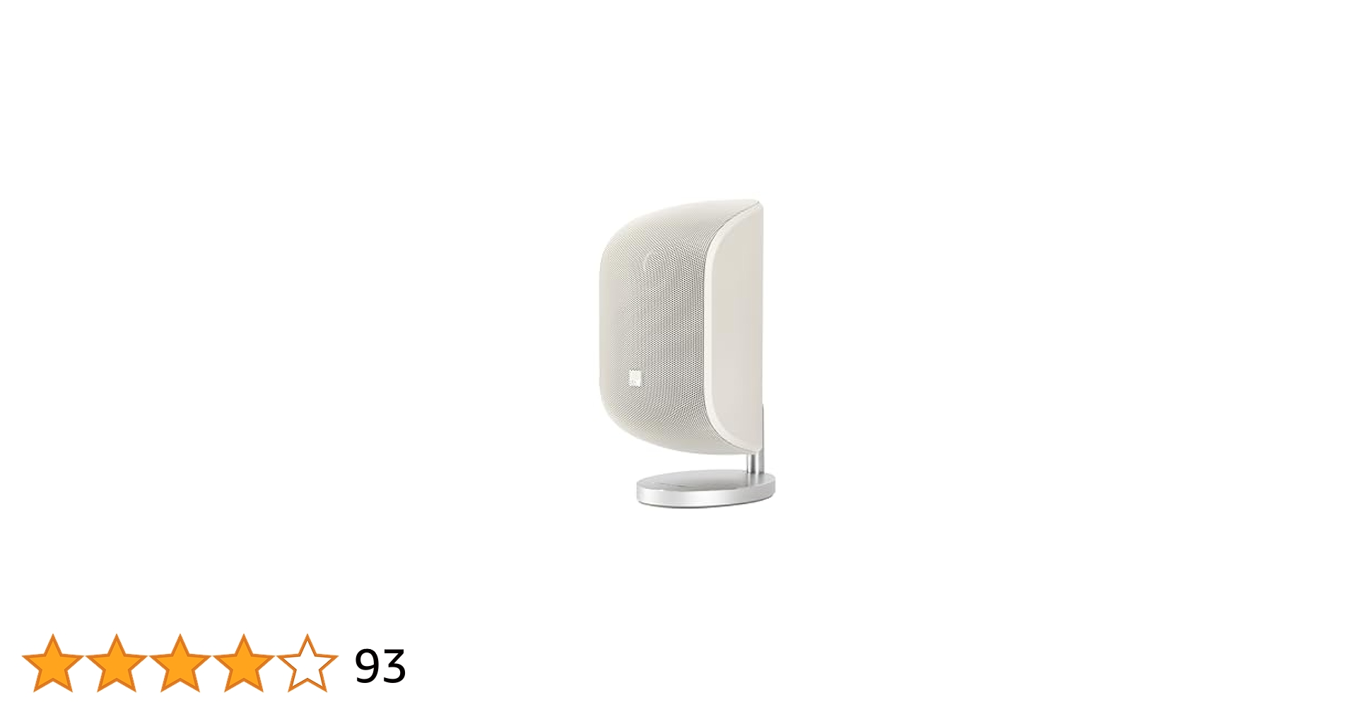 Bowers&Wilkins （B&W）M-1 ホワイト 1台 Bowers & Wilkins M-1 Satellite Speaker - White - Each