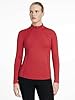 LeMieux Classique Womens Long Sleeve Base Layer - Chilli Red 12 #1