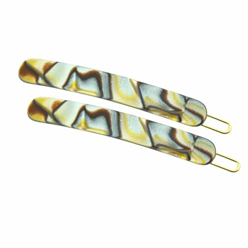 Barrettes à cheveux en cellulose fait main French Amie pour femme