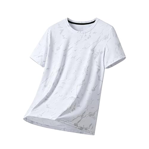 T-shirt manches courtes et survêtement court graphique pour vacances et plage - 2