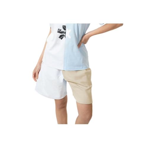 Short en coton pour femme beige en taille M idéal pour l'été